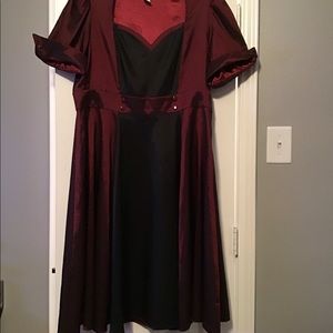 Check Star Black and are Retro Dress size 22w